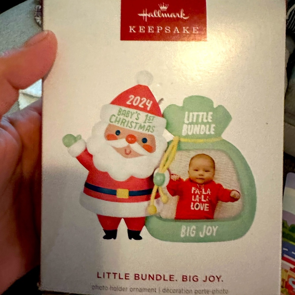 2024 First Christmas Picture Ornament